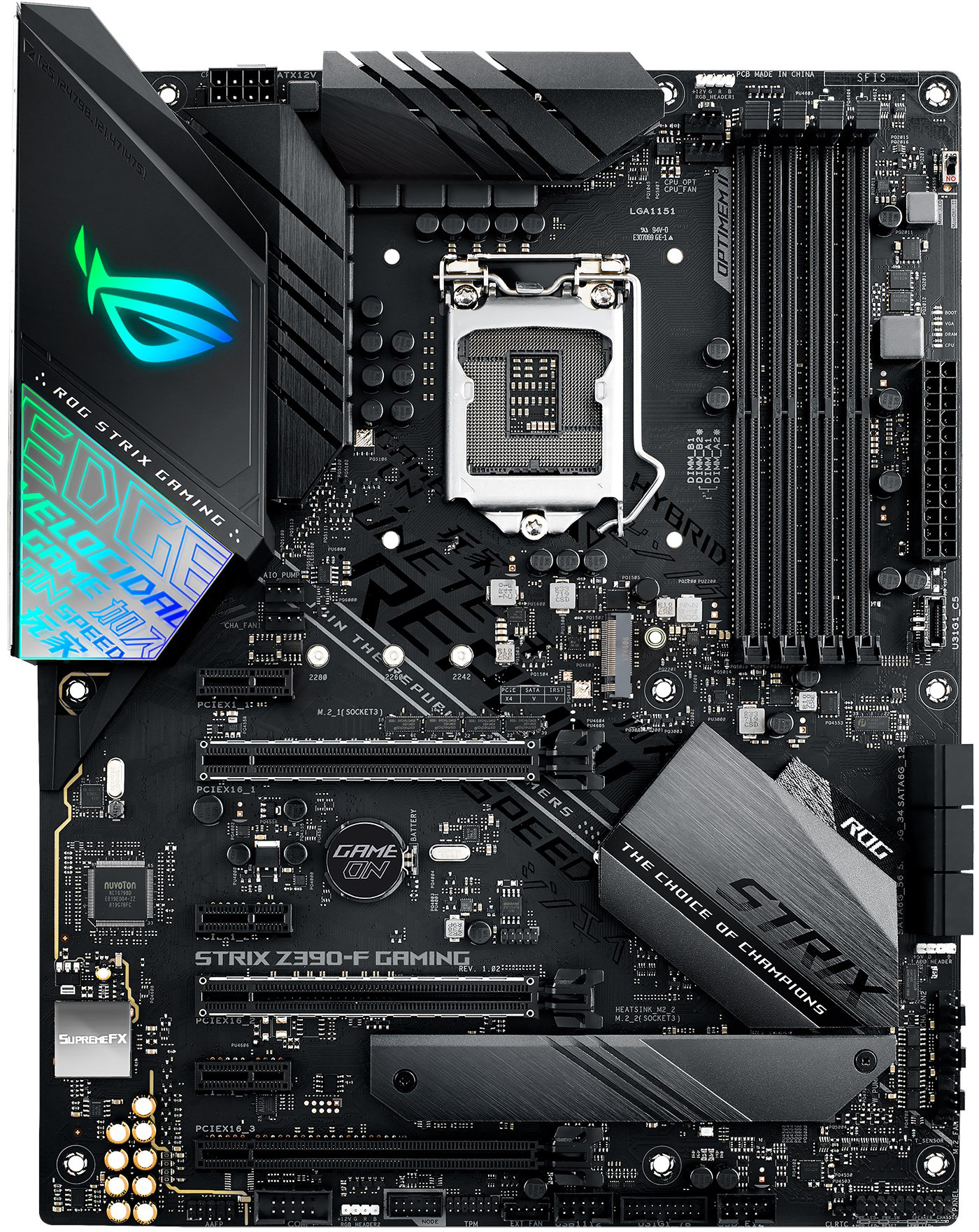 Asus ROG Strix Z390-F Gaming - Motherboard Specifications On ...